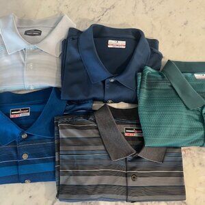 GRAND SLAM - Lot of 5 Polo Shirts - 3XL